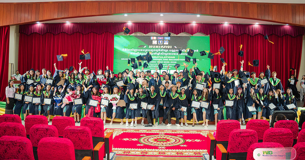ក្រុមហ៊ុន វេសឡាញ អបអរសាទរសមិទ្ធផលសិស្សានុសិស្សជាង ១,៤០០ នាក់ ក្នុងឆ្នាំសិក្សា ២០២៥–២០២៦