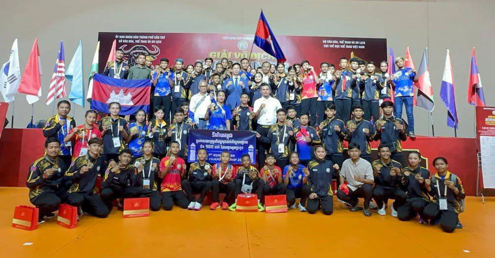 កម្ពុជា ដណ្ដើមបានមេដាយ ៧១គ្រឿងពីជើងឯកគុនខ្មែរទ្វីបអាស៊ី លើកទី១ ខណៈលើកទី២ គ្រោងរៀបចំនៅឥណ្ឌូនេស៊ី