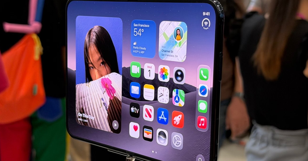 Apple ប្រកាសបង្ហាញ iPhone អេក្រង់បត់ជាលើកដំបូង
