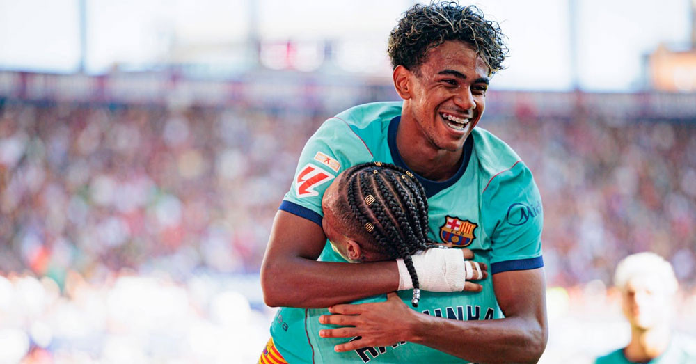 Yamal រកបាន ២គ្រាប់ រួមចំណែកជួយ Barcelona យកឈ្នះម្ចាស់ផ្ទះ Levante ៤-២ បន្តធ្វើបានល្អនៅដើមរដូវកាល