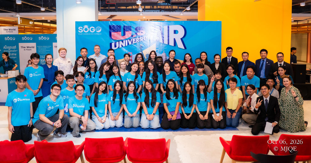 SOGO Cambodia រៀបចំពិព័រណ៍សាកលវិទ្យាល័យអាមេរិក ឆ្នាំ២០២៦