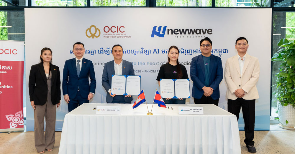 «Newwave» ចាប់ដៃគូជាមួយ «OCIC» ជំរុញការធ្វើឌីជីថល និងបើកដំណើរការ Innovation Lab ថ្មីមួយនៅ Connexion