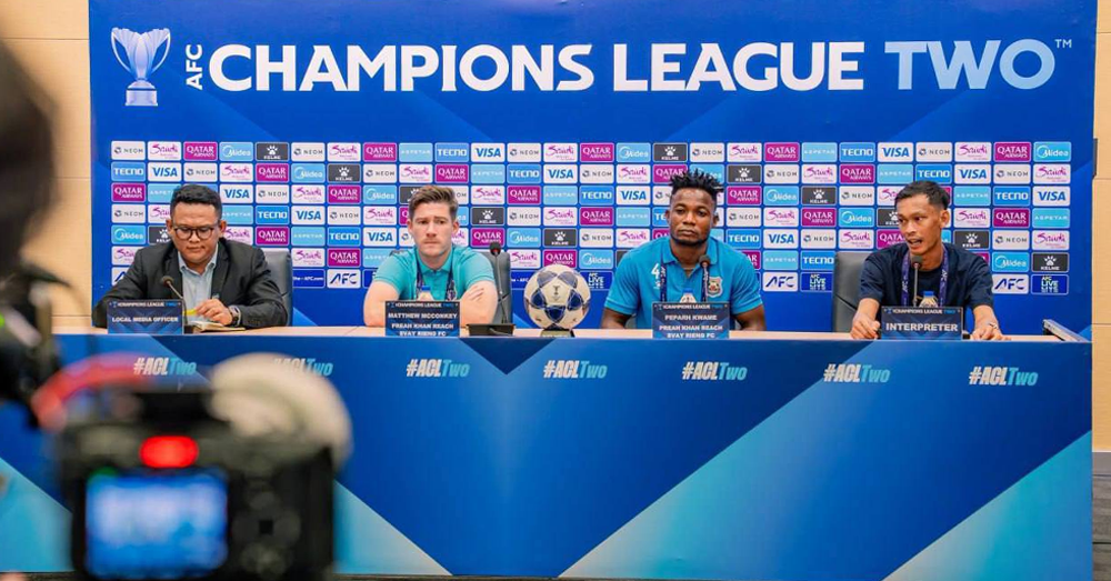 ACL2៖ ប៉ះក្រុម Shanghai យប់នេះ គ្រូព្រះខ័នរាជ រំពឹងទទួលលទ្ធផលល្អ ក្រោយបំពេញចំណុចខ្វះខាតពីការជួបក្រុមខ្លាំងជប៉ុន