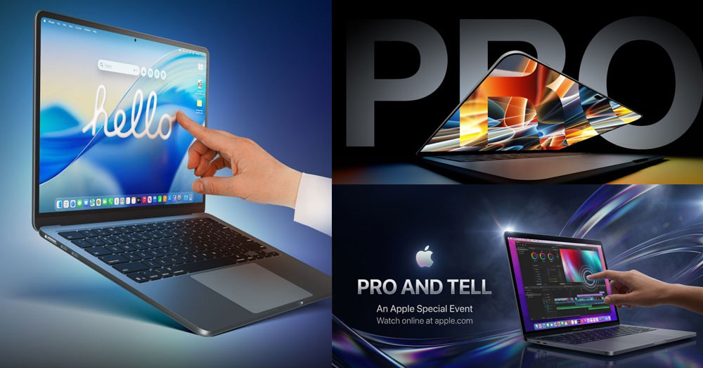 Apple អាចប្រកាស MacBook Pro អេក្រង់ប៉ះ «Touchscreen» OLED ថ្មី តម្លៃអាចកើនដល់ ៣,០០០ដុល្លារ