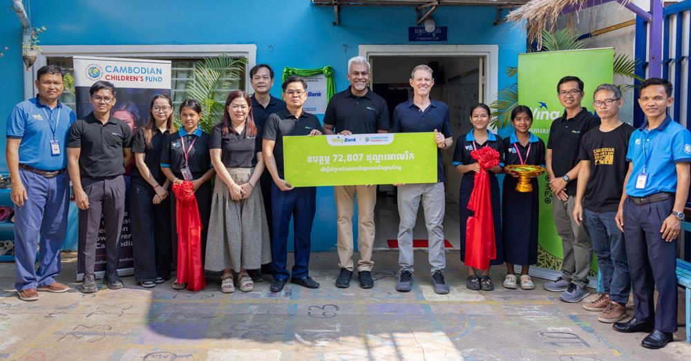 ធនាគារ «វីង» បង្កើនកញ្ចប់ថវិការហូតដល់ ៤០% សម្រាប់កម្មវិធីទំនួលខុសត្រូវសង្គមក្នុងឆ្នាំ២០២៥