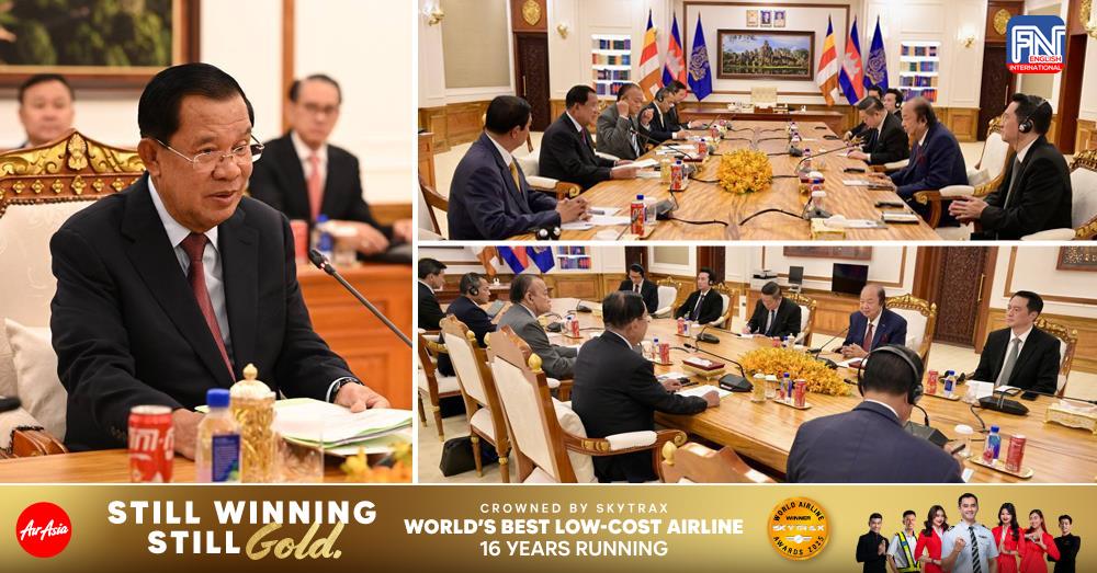 Samdech Techo Meets Member of Presidential Advisory Council of Indonesia