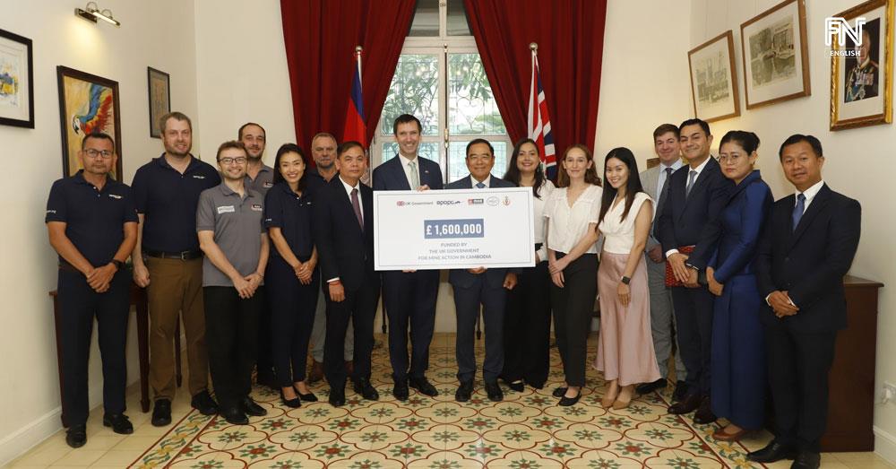 UK Renews £1.6m for Cambodia Mine Action, Marking Its Fourth Decade of Support