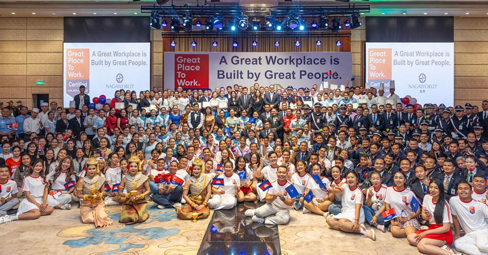 ណាហ្គាខប ជាប់ក្នុងបញ្ជីនិយោជកល្អបំផុតទាំង១០០ ប្រចាំតំបន់អាស៊ីអាគ្នេយ៍ របស់ស្ថាប័នហ្វ័រឈូន