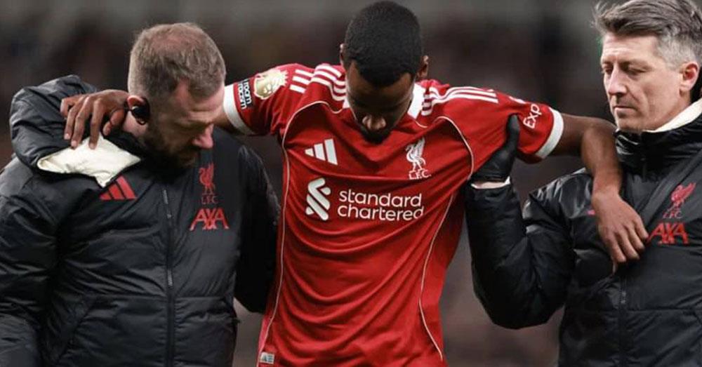 កីឡាករថ្លៃជាងគេរបស់ Liverpool រងរបួស នៅពេល Arsenal វិលទៅកាន់កំពូលតារាង PL វិញ