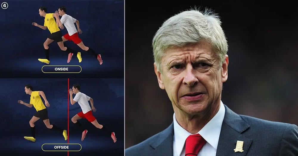 FIFA ត្រៀមផ្លាស់ប្តូរច្បាប់ offside ឆាប់ៗនេះ ក្រោមគំនិតផ្តួចផ្តើមរបស់លោក Arsene Wenger