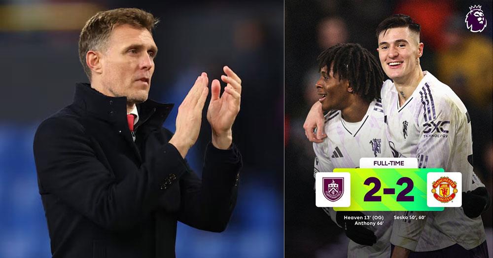 Fletcher ខកចិត្តយ៉ាងខ្លាំងជាមួយទម្រង់លេងដ៏លេចធ្លោតែបានត្រឹមស្មើក្រុមបាតតារាង Burnley