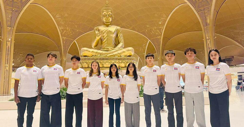 ក្រុមកីឡាហែលទឹកកម្ពុជា ១០រូប ចូលរួមប្រកួតព្រឹត្តិការណ៍អន្ដរជាតិ នៅម៉ាឡេស៊ី