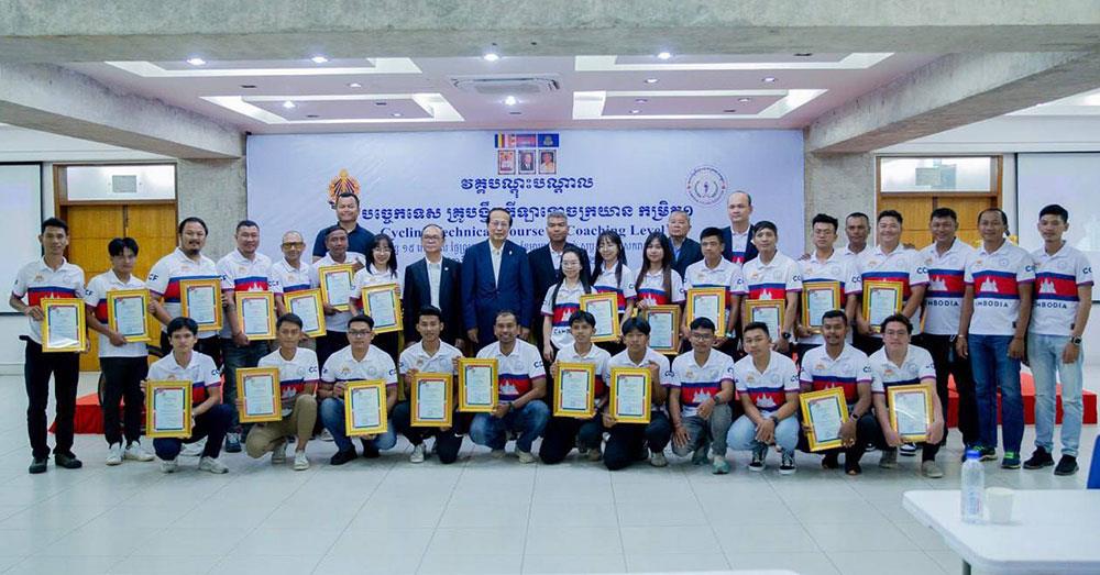 ប្រធានសហព័ន្ធ រំពឹងការសាបព្រួសចំណេះដឹង កីឡាទោចក្រយានកាន់តែទូលំទូលាយ ក្រោយបិទវគ្គគ្រូកម្រិត១