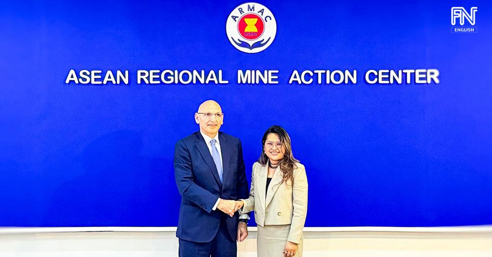 ARMAC Receives High-Level Azerbaijani Delegation in Phnom Penh, Advancing South-South Cooperation in Humanitarian Mine Action