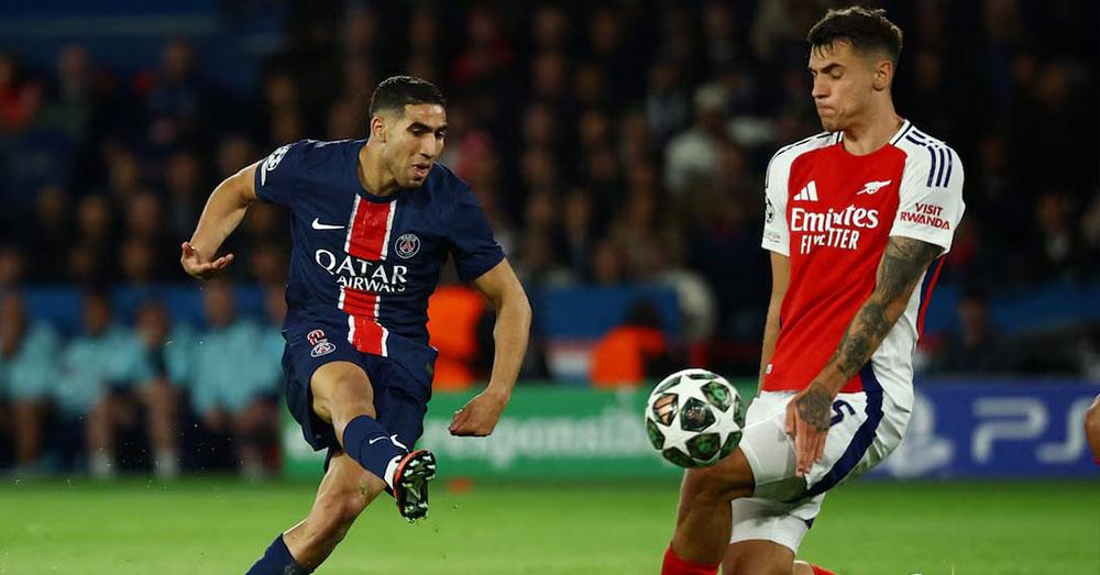 Arsenal ធ្វើពុំបានល្អឡើយពេលប៉ះ PSG ២លើកចុងក្រោយពីប្រវត្តិជួបគ្នា ៧លើក, ចុះផ្តាច់ព្រ័ត្រ UCL ម៉ោង ១១យប់នេះវិញ?