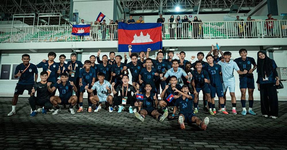 ASEAN U19៖ កម្ពុជា យកឈ្នះហ្វីលីពីន ៣-០ តែត្រូវចាំអ៊ុតការប្រកួតចុងក្រោយ ទល់អូស្ដ្រាលី ដើម្បីកំណត់កៅអីវគ្គ ១/២