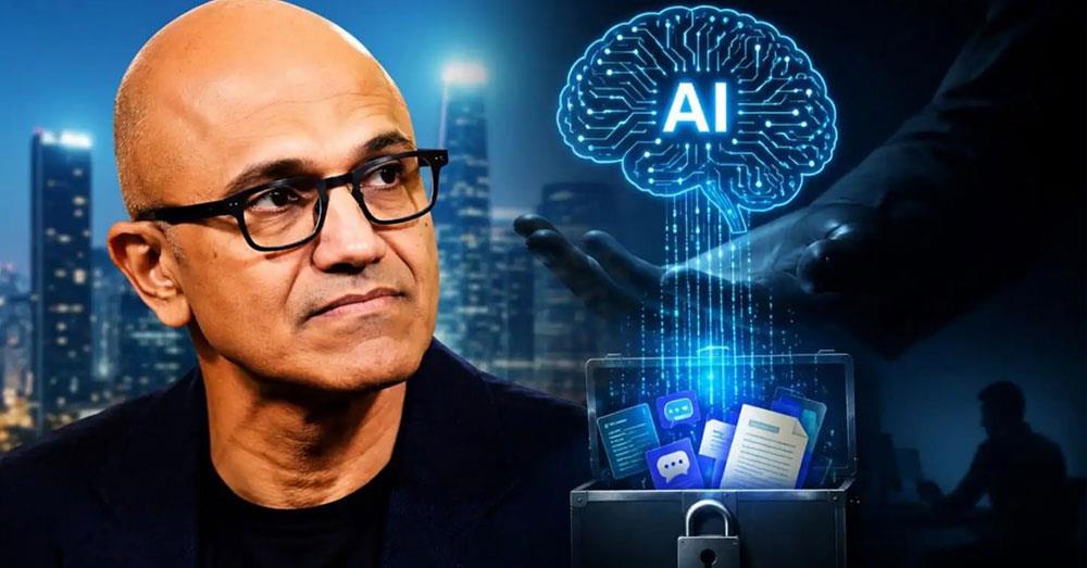 CEO ក្រុមហ៊ុន Microsoft ព្រមាន៖ «ក្រុមហ៊ុនដែលពឹងលើ AI តែមួយមុខ អាចនឹងមិនរស់ឡើយ!»
