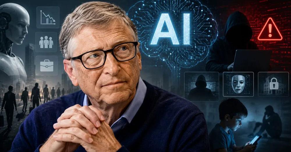 លោក Bill Gates ព្រមានថា រដ្ឋាភិបាលនានាជុំវិញពិភពលោក កំពុងស្ថិតក្នុងភាពយឺតយ៉ាវខ្លាំងចំពោះបញ្ញាសិប្បនិម្មិត (AI)