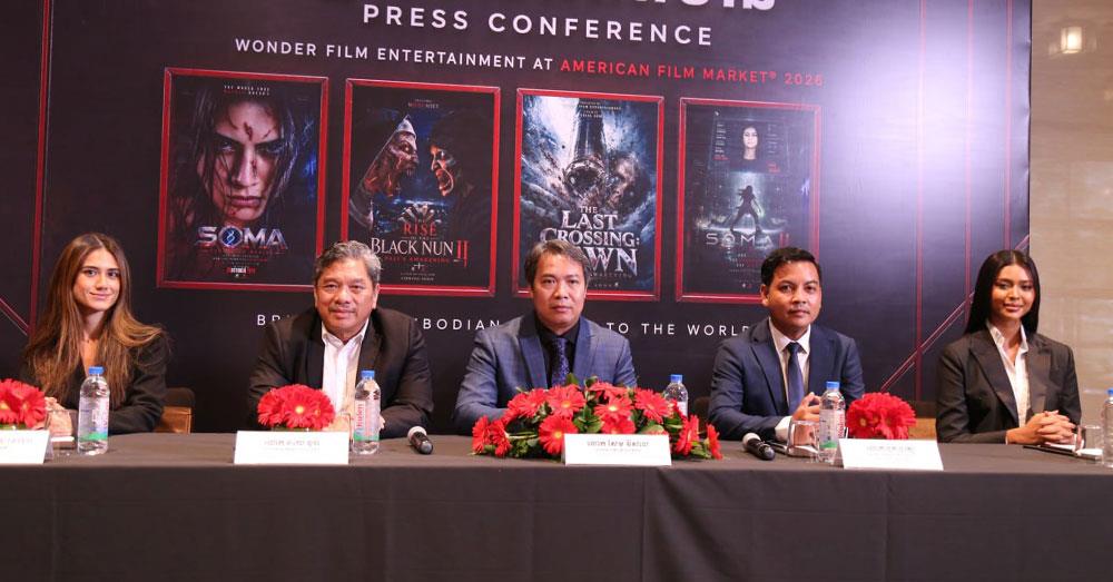 ផលិតកម្ម «Wonder Film Entertainment» នាំយកភាពយន្តខ្មែរខ្នាតធំ ២រឿង ដាក់ក្នុង «American Film Market 2026»